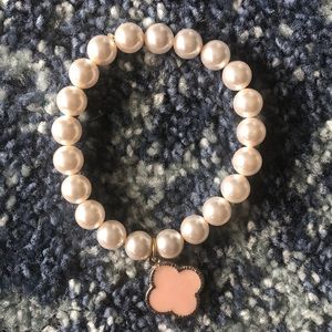 Pearl Quatrefoil Bracelet